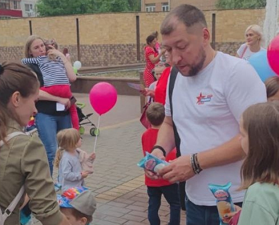 Подмосковная команда "РОДИНЫ" в Раменском провела праздник для семей