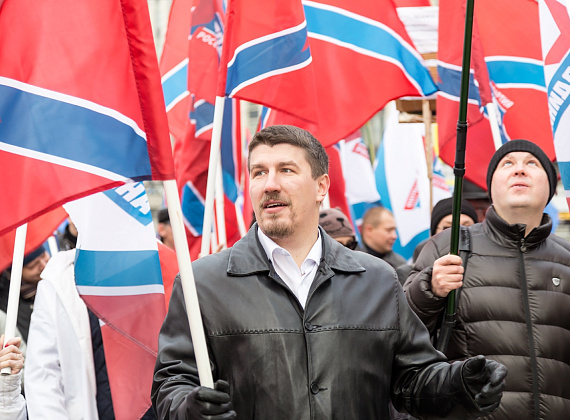 Партия "РОДИНА" приняла участие в шествии и митинге "Мы едины!", 04.11.2015 (часть 2)