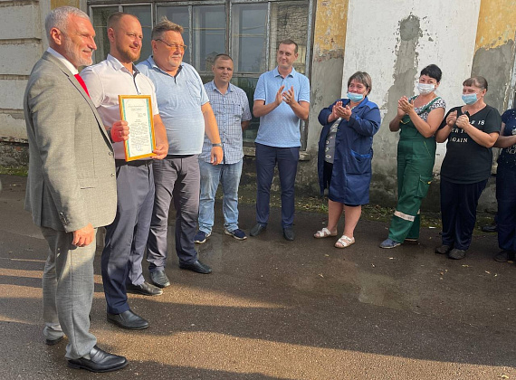 Рабочий визит Алексея Журавлева в Тамбовскую область, 30.07.2021