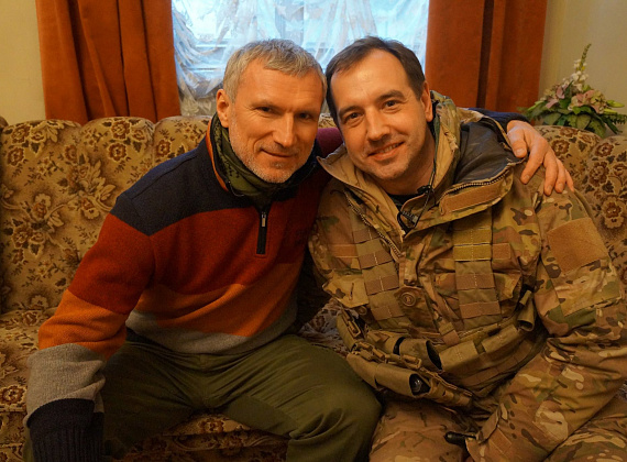 Встреча Алексея Журавлёва с министром культуры ДНР Александром Парецким и министром образования ДНР Игорем Костенком, 30.01.2015