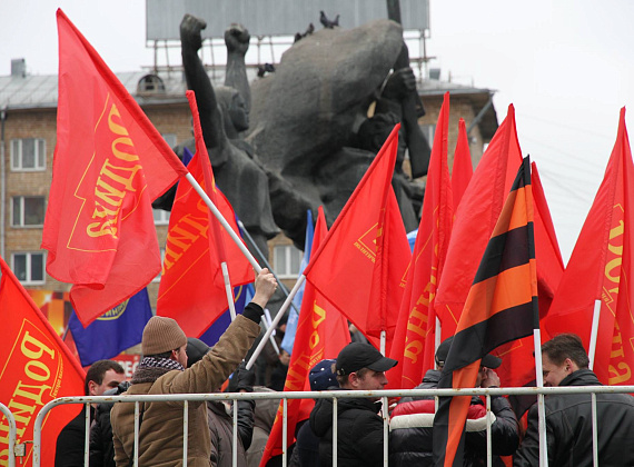 Митинг патриотических сил в Москве, 23 февраля 2014 г.