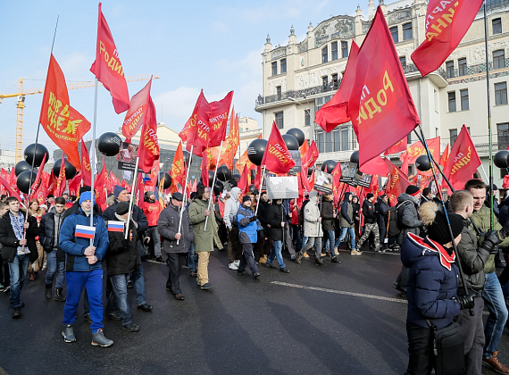 "Год Майдану. Не забудем, не простим", Москва, 21.02.2015 (часть 1)