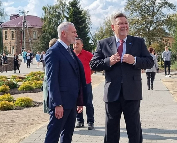 Алексей Журавлев поздравил с 400-летием город Моршанск