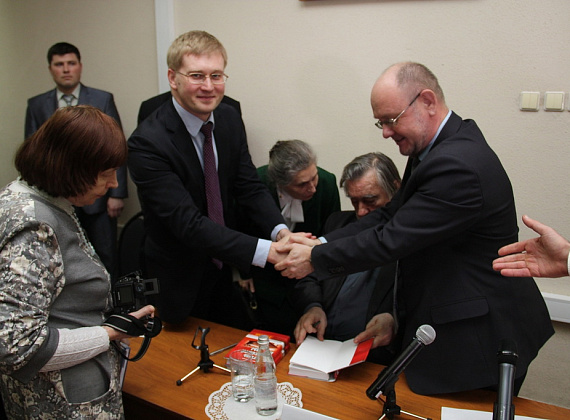 Визит Александра Проханова в Воронеж, 20 февраля 2014 г.