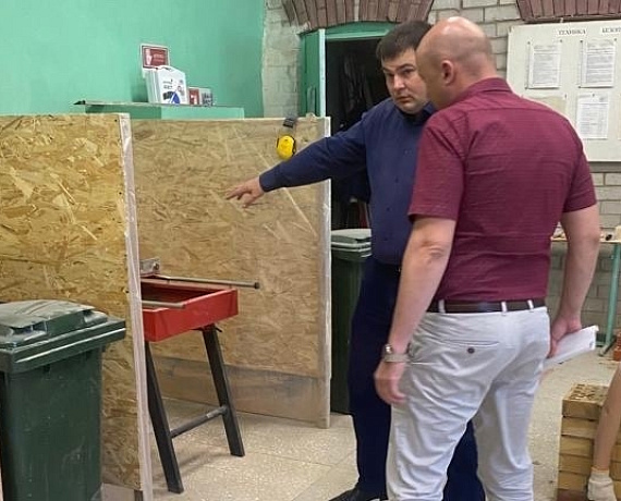 Игорь Борисов принял участие в итоговой аттестации выпускников рабочих специальностей