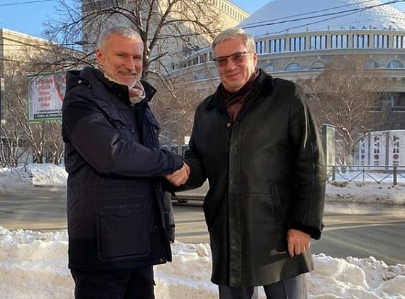 Рабочий визит Алексея Журавлева в Новосибирск (01.02.2020)