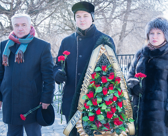 Накануне Дня защитника Отечества воронежская "РОДИНА" почтила память павших