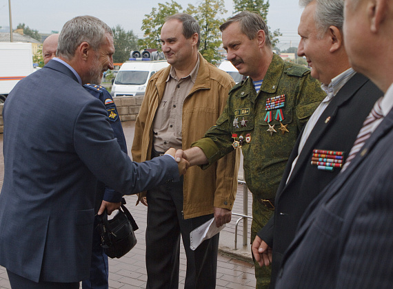 Визит Алексея Журавлева в Тулу, 02.09.2014