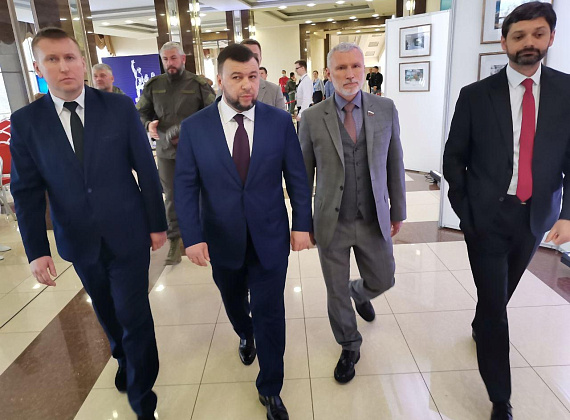 Рабочий визит Алексея Журавлева в Донецкую Народную Республику (22-23.04.2021)