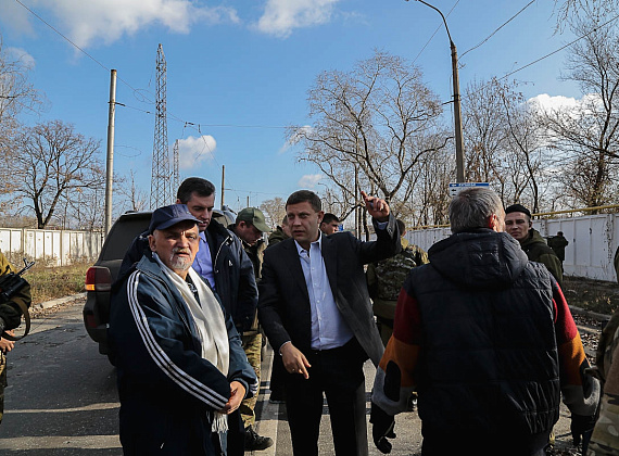 Делегация партии "РОДИНА" в Новороссии, 02.11.2014
