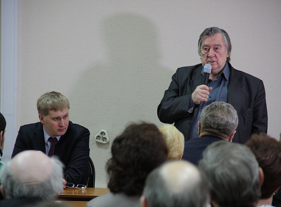 Визит Александра Проханова в Воронеж, 20 февраля 2014 г.