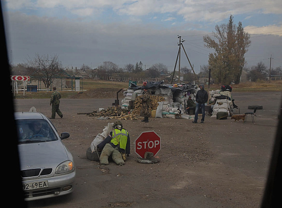 Делегация партии "РОДИНА" в Новороссии, 01.11.2014