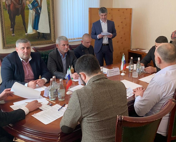 Рылеев, Лобзин и Лактюшин посетили с рабочим визитом Республику Ингушетия
