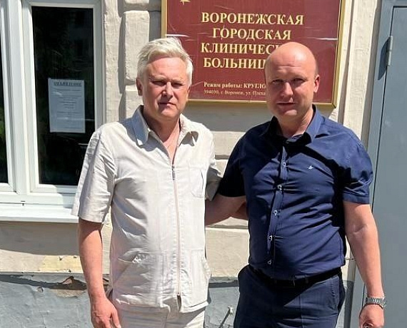 Игорь Борисов оказал помощь Воронежской больнице №3