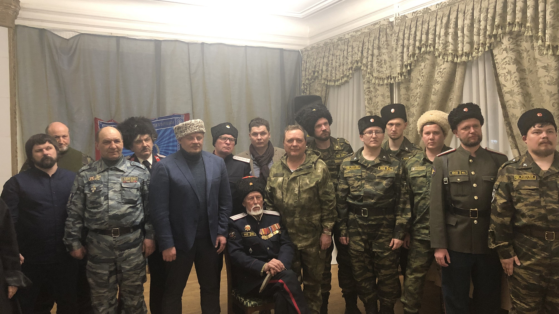 Федор Лугинин выступил на встрече вятских казаков с верховным атаманом
