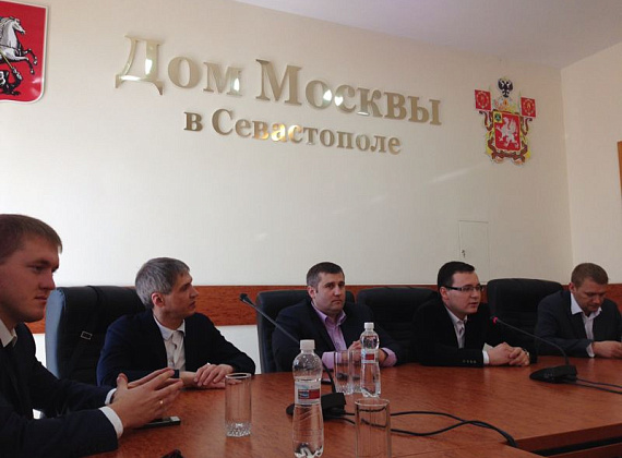 Делегация "РОДИНЫ" и инвесторов в Крыму, 12 и 13 апреля 2014 г.