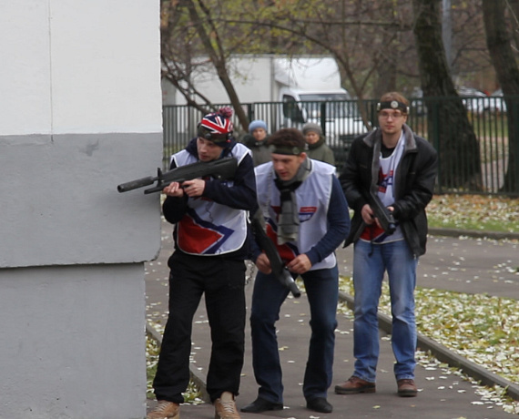 Степан Зотов провёл очередной этап традиционной военно-спортивной игры "Наука побеждать"