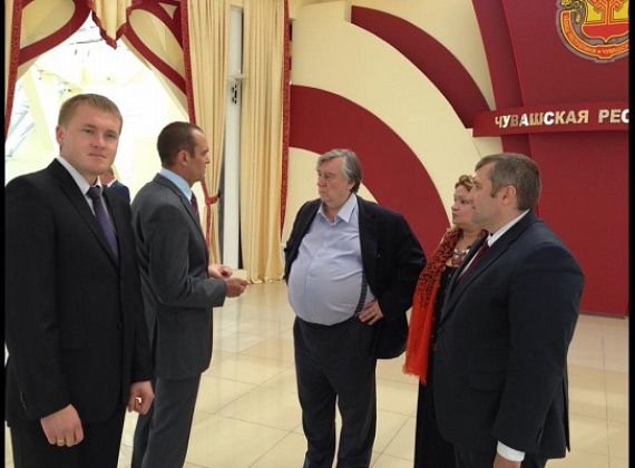 Александр Проханов по приглашению "РОДИНЫ" посетил Чебоксары