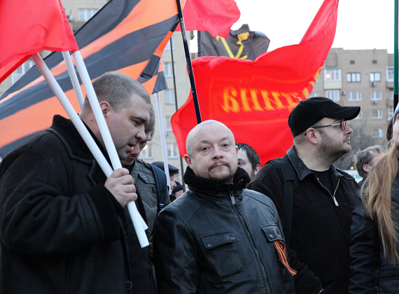 Митинг в поддержку "русской весны" на Украине, 12 марта 2014 г.