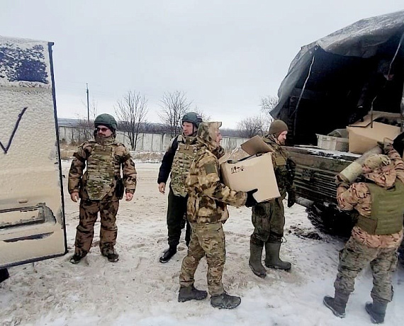 Команда партии "РОДИНА" доставила гуманитарный груз в зону проведения СВО
