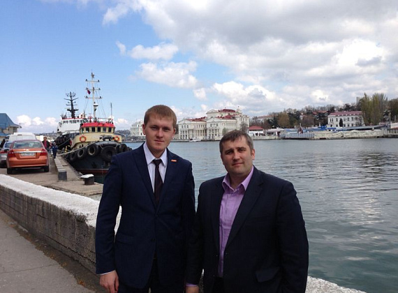 Делегация "РОДИНЫ" и инвесторов в Крыму, 12 и 13 апреля 2014 г.