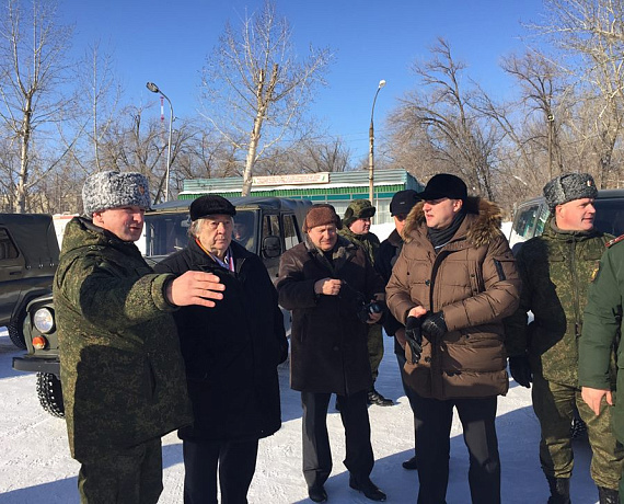 Проханов, Шевченко и Савельев посетили город Ясный в Оренбуржье