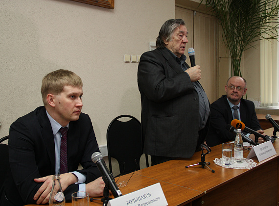 Визит Александра Проханова в Воронеж, 20 февраля 2014 г.
