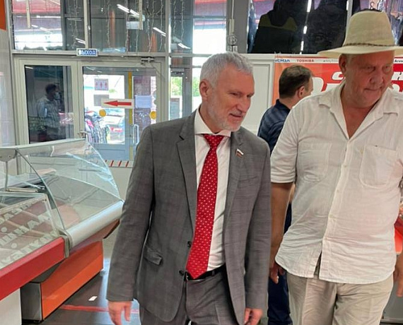 Алексей Журавлев оценил стоимость "борщевого набора" на рынке в городе Бор