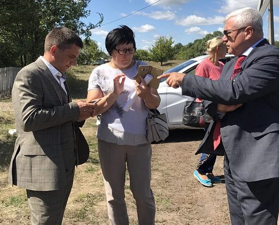 Любомир Радинович совершил рабочую поездку по районам Воронежской области