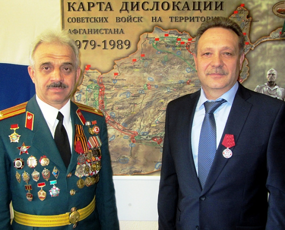 Фёдор Юрин награжден медалью ордена "За заслуги перед Отечеством" II степени