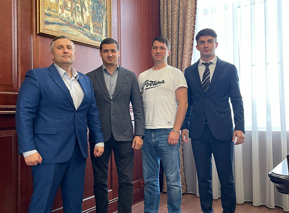 Алексей Рылеев и Валерий Шинкаренко прибыли с рабочим визитом в Северную Осетию (28.09.2022)