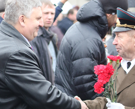 Красноярские партийцы почтили память красноармейцев, одержавших победу над Германией