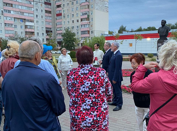 Рабочий визит Алексея Журавлева в Тамбов (08.09.2020)