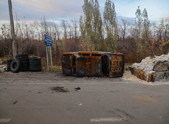 Новороссия - сегодня. Визит наблюдателей партии "РОДИНА" в Новороссиию, 31.10.2014