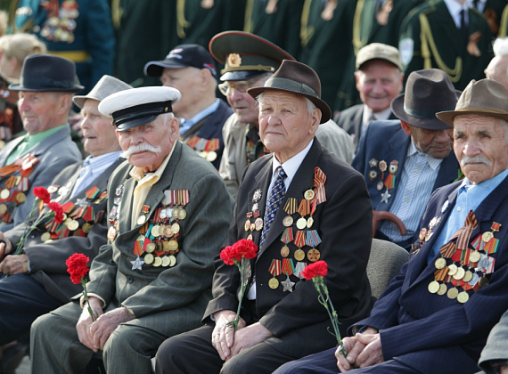 Визит российской делегации во главе с Рогозиным в ПМР, 9 мая 2014 г.