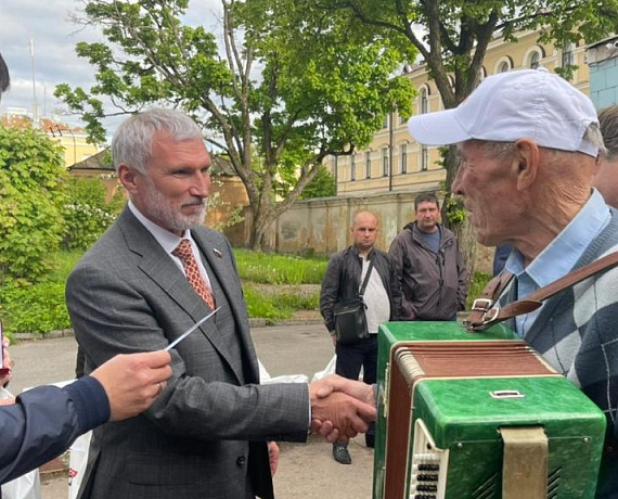 Алексей Журавлев посетил город Выборг
