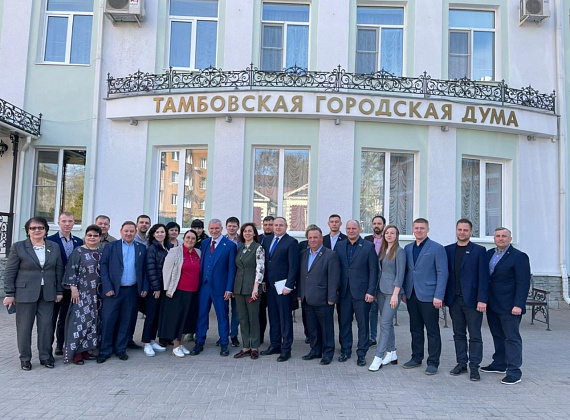Рабочий визит Алексея Журавлева в Тамбовскую область, 30.04.2021