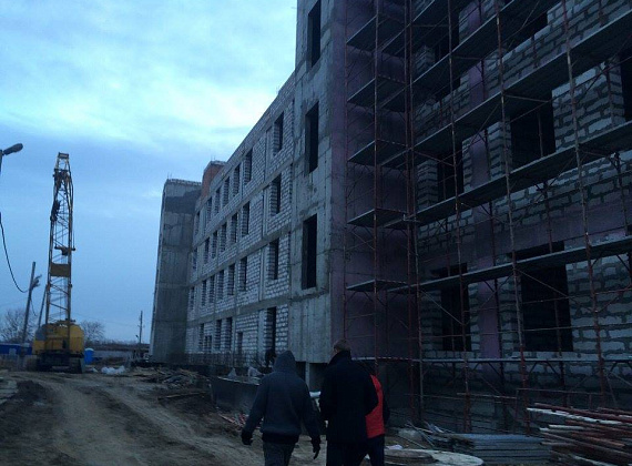 Алексей Журавлёв осмотрел стройплощадки соцобъектов в ПМР, 02.12.2014