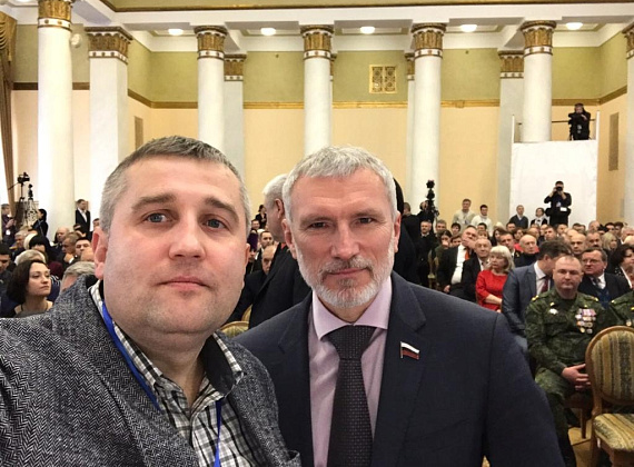Алексей Журавлев посетил инаугурацию Главы ЛНР Леонида Пасечника, 21.11.2018
