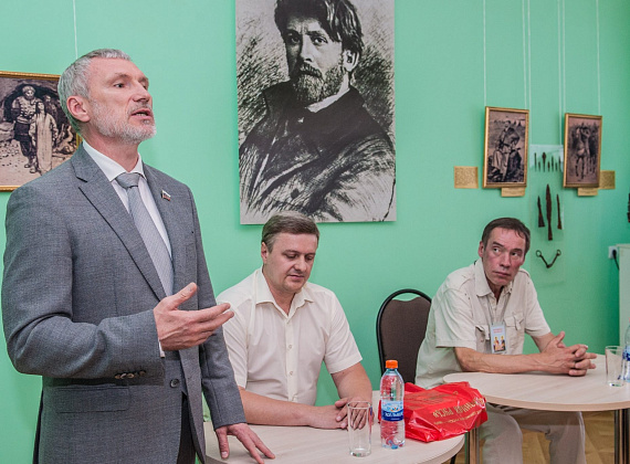 Алексей Журавлев - на V Всероссийском фестивале русской словесности и культуры "Во славу Бориса и Глеба", 06.08.2016