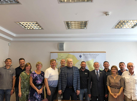 Рабочий визит Алексея Журавлева в Новосибирскую область, 30.08.2019