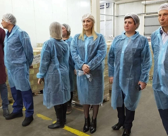 Председатель Совета депутатов Щелково Мария Тарасова посетила с рабочим визитом ряд предприятий