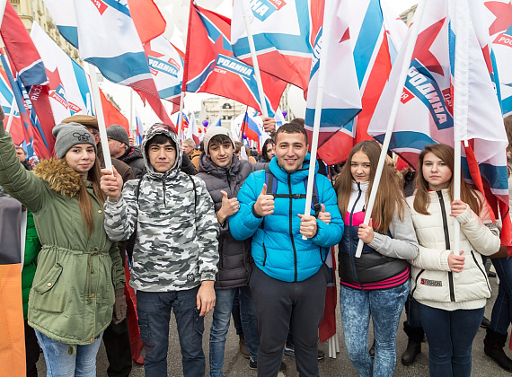 Партия "РОДИНА" приняла участие в шествии и митинге "Мы едины!", 04.11.2015 (часть 2)