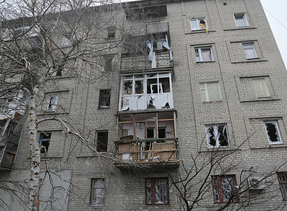 Жизнь в Дебальцево, 01.03.2015