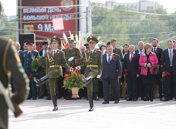 Визит российской делегации во главе с Рогозиным в ПМР, 9 мая 2014 г.