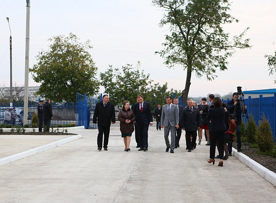 Открытие школы в селе Ташлык, 11.10.2016