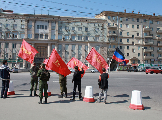Автопробег "Мир! Труд! Новороссия!" 1 мая 2014 г.