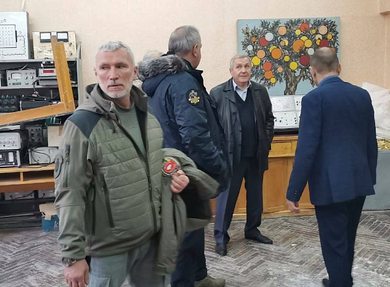 Рабочий визит Алексея Журавлева на Донбасс, ноябрь 2022 г.