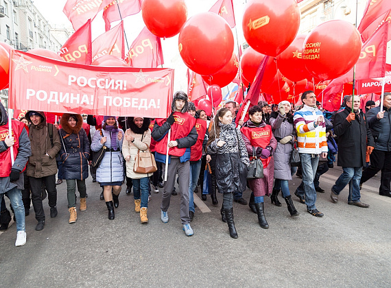Партия "РОДИНА" - на акции "Мы едины!", 04.11.2014 (2 часть)