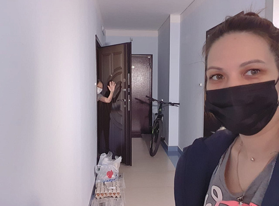 "РОДИНА" провела акцию помощи людям, оказавшимся в сложном положении из-за пандемии коронавируса (13.04.2020)